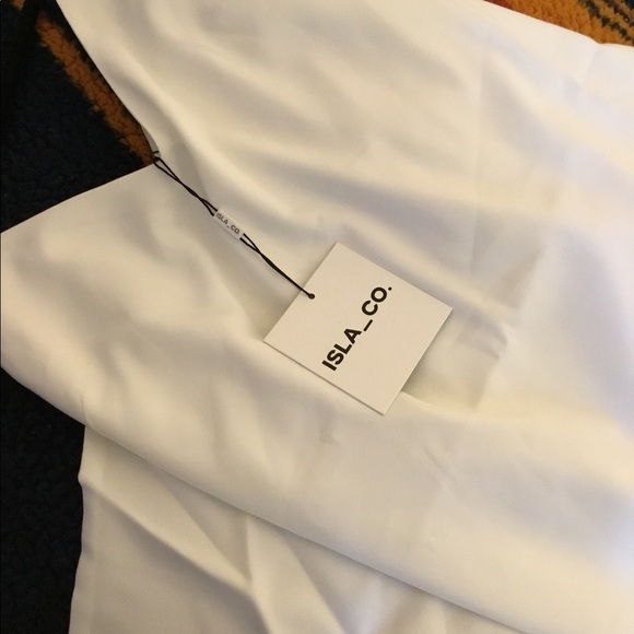 Isla_co. | Beautiful Slip dress Side panel White - Picture 2 of 4